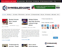 Tablet Screenshot of concealedcarry.com